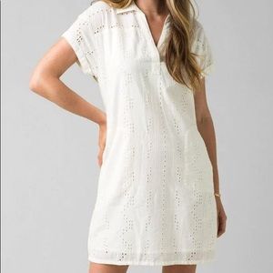 PrAna ladyland white dress